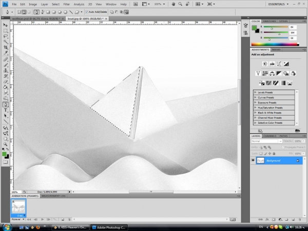 Creation of Wolfman: Step 1